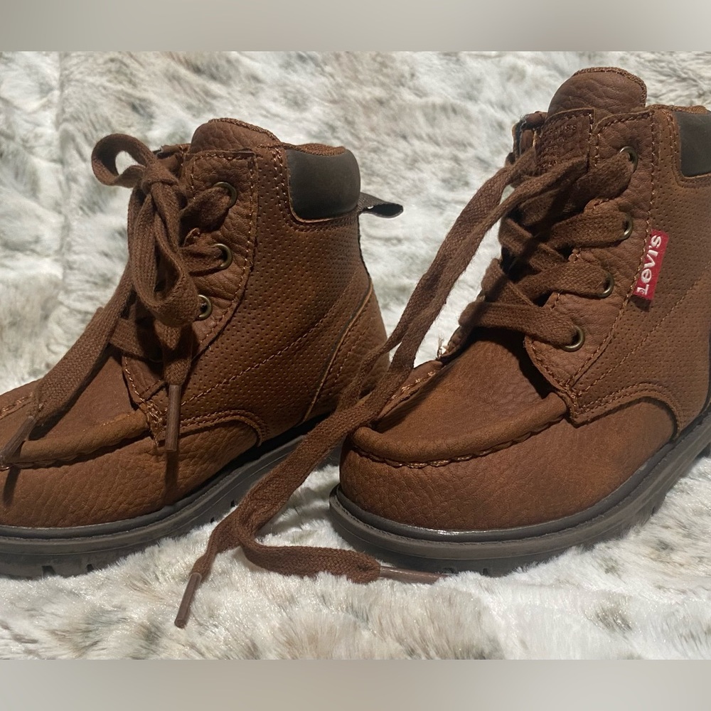 Levi's Toddler Dean 2 Neo Vegan Leather Unisex Toe Boot